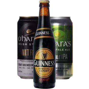 Selectie van Ierland bieren uit ons assortiment