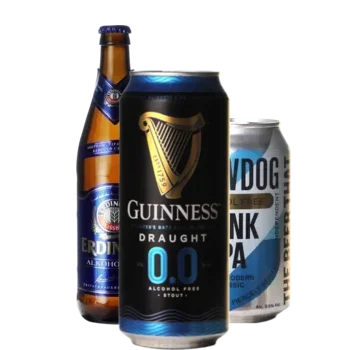 Selectie van alcoholarm bieren uit ons assortiment