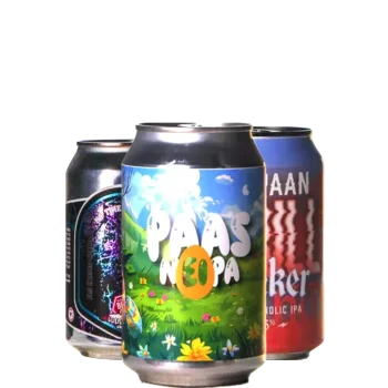 Selectie van blikbier bieren uit ons assortiment