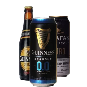 Selectie van Ierland bieren uit ons assortiment