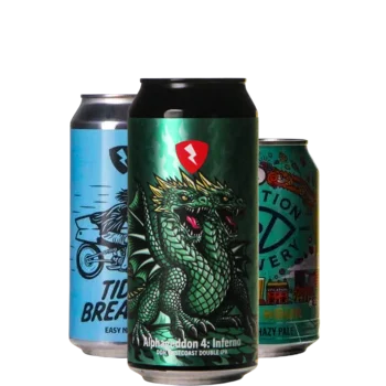 Auswahl von ipa Bieren aus unserem Sortiment