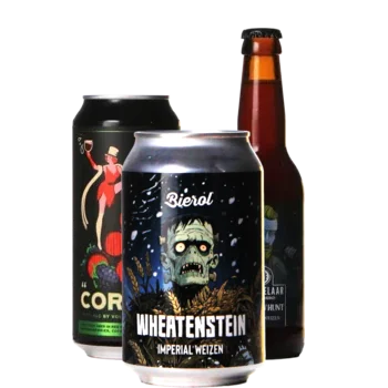 Auswahl von weizen Bieren aus unserem Sortiment