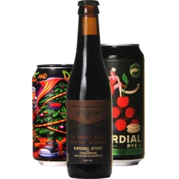 Auswahl von Amerika Bieren aus unserem Sortiment