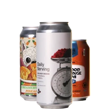 Auswahl von fruit Bieren aus unserem Sortiment