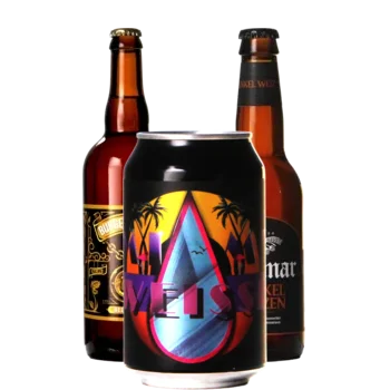 Selectie van weizen bieren uit ons assortiment