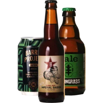 Selectie van saison bieren uit ons assortiment