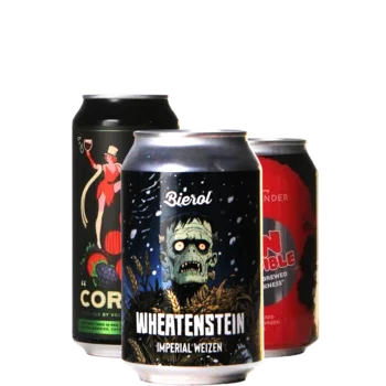 Selectie van weizen bieren uit ons assortiment