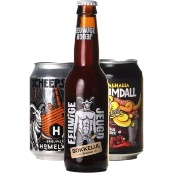 Selectie van herfstbock bieren uit ons assortiment