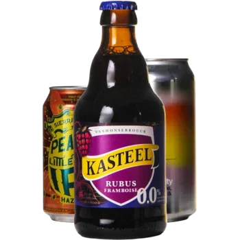 Auswahl von fruit Bieren aus unserem Sortiment