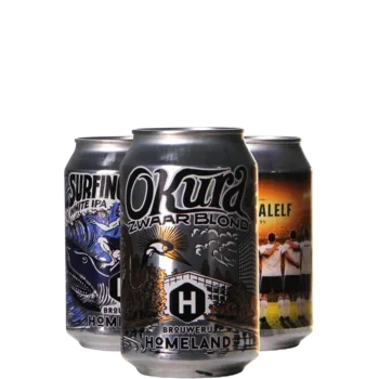 Selectie van blikbier bieren uit ons assortiment
