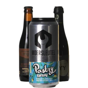 Selectie van stout bieren uit ons assortiment