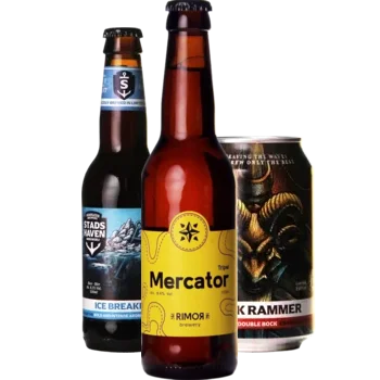 Selectie van winterbier bieren uit ons assortiment