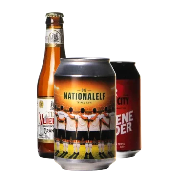 Auswahl von tripel Bieren aus unserem Sortiment