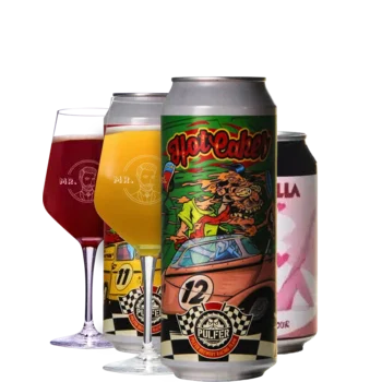 Auswahl von zuurbier Bieren aus unserem Sortiment