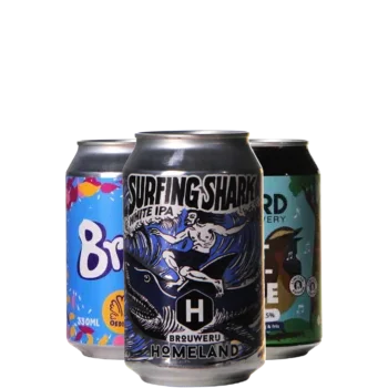 Selectie van wit bieren uit ons assortiment