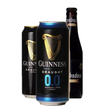 Auswahl von stout Bieren aus unserem Sortiment