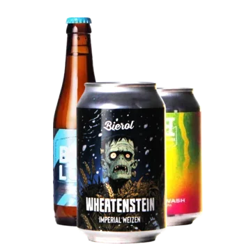 Auswahl von wit Bieren aus unserem Sortiment