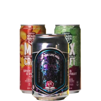 Auswahl von fruit Bieren aus unserem Sortiment