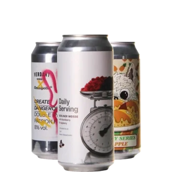 Auswahl von fruit Bieren aus unserem Sortiment