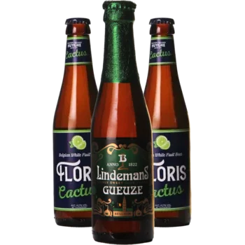 Auswahl von geuzebier Bieren aus unserem Sortiment