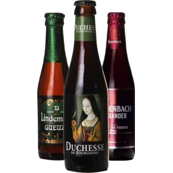 Auswahl von zuurbier Bieren aus unserem Sortiment