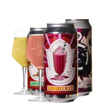 Auswahl von smoothie Bieren aus unserem Sortiment
