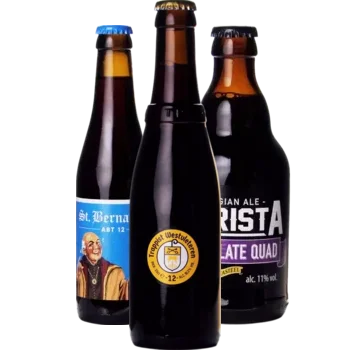 Selectie van quadrupel bieren uit ons assortiment