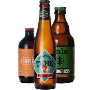 Auswahl von saison Bieren aus unserem Sortiment