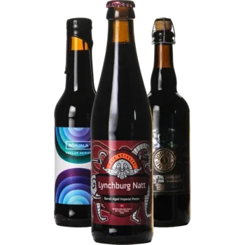 Auswahl von porter Bieren aus unserem Sortiment