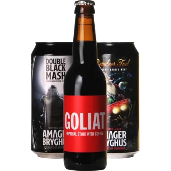 Selectie van Denemarken bieren uit ons assortiment