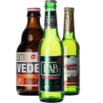 Selectie van pils bieren uit ons assortiment
