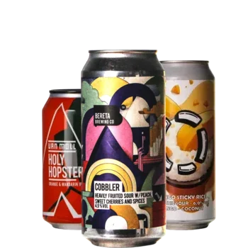 Selectie van fruit bieren uit ons assortiment