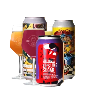 Selectie van smoothie bieren uit ons assortiment