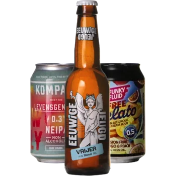 Selectie van alcoholarm bieren uit ons assortiment