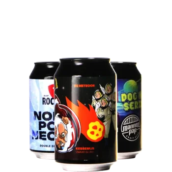 Selectie van blikbier bieren uit ons assortiment