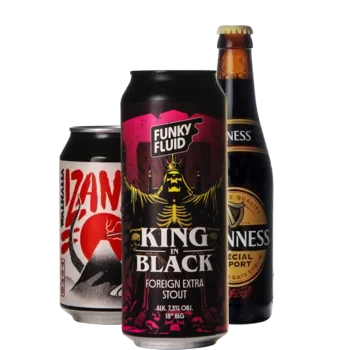 Auswahl von stout_export Bieren aus unserem Sortiment