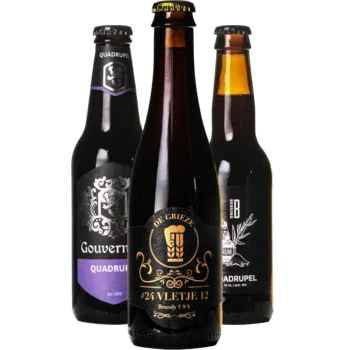 Selectie van quadrupel bieren uit ons assortiment