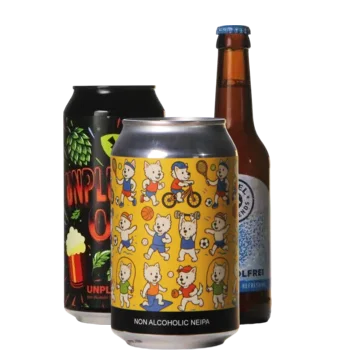 Selectie van alcoholarm bieren uit ons assortiment