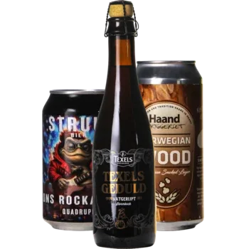 Selectie van quadrupel bieren uit ons assortiment