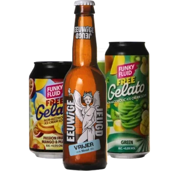 Selectie van alcoholarm bieren uit ons assortiment