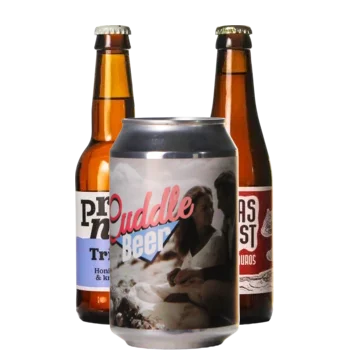 Auswahl von tripel Bieren aus unserem Sortiment