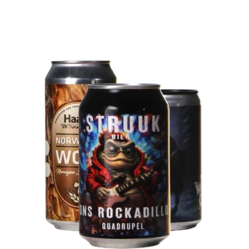 Auswahl von quadrupel Bieren aus unserem Sortiment