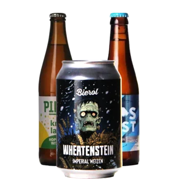 Auswahl von wit Bieren aus unserem Sortiment