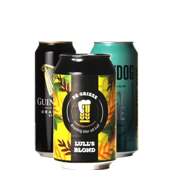 Auswahl von blikbier Bieren aus unserem Sortiment