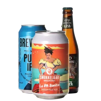 Auswahl von ipa Bieren aus unserem Sortiment