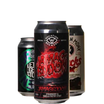 Selectie van stout bieren uit ons assortiment