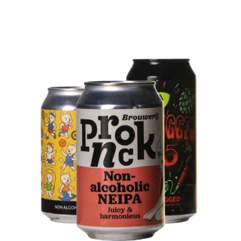 Selectie van alcoholarm bieren uit ons assortiment