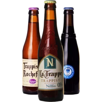 Selectie van trappist bieren uit ons assortiment