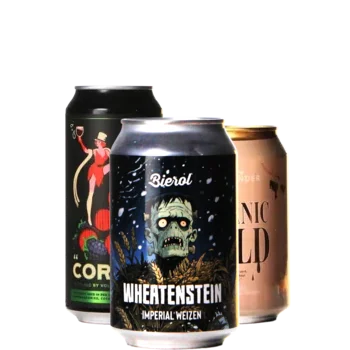 Selectie van weizen bieren uit ons assortiment