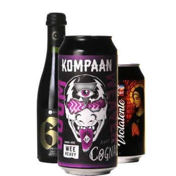 Auswahl von donker Bieren aus unserem Sortiment